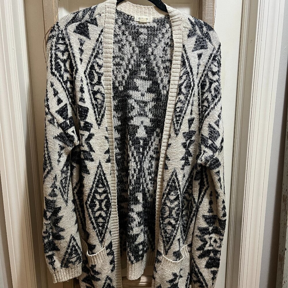 Tribal Pattern Cardigan